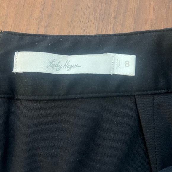 Lady Hagan Black Women's golf skort - Picture 2 of 10